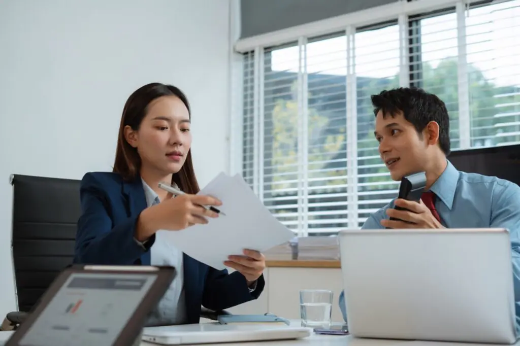 Financial advisor reviewing centralized client relationship data, communication history, and pipeline activity in SatuitCRM to replace scattered spreadsheets and email notes