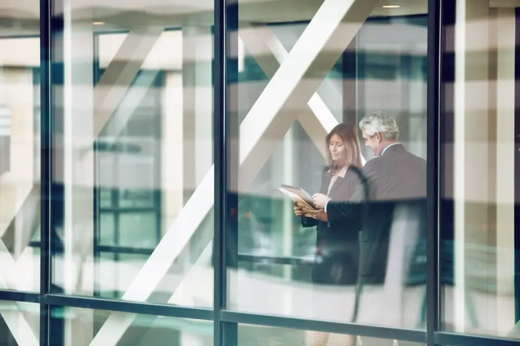 IR team member using Satuit Agent inside SatuitCRM to prepare for an investor meeting