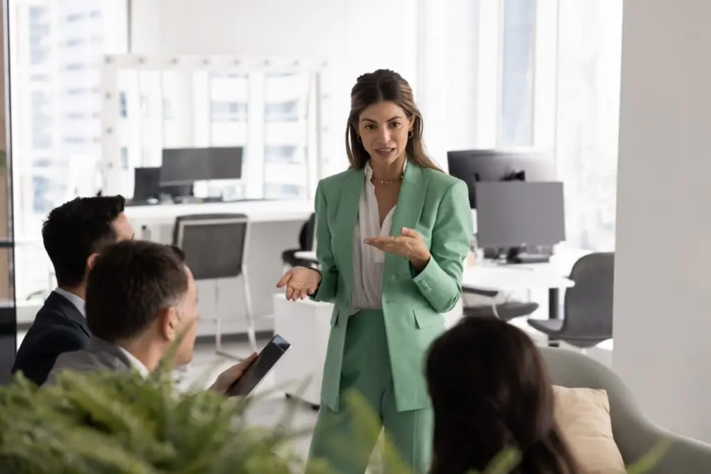 Investor relations team reviewing a capital raising pipeline in SatuitCRM